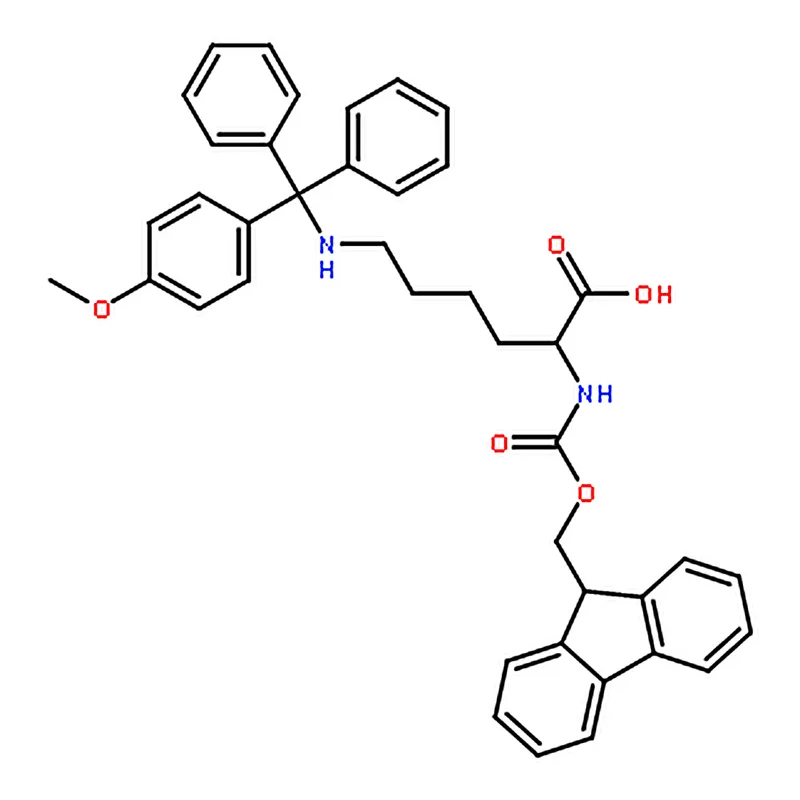 RHAWN (S)-2-((((9H-Fluoren-9-yl)methoxy)carbonyl)amino)-6-(((4-Methoxyphenyl)diphenylmethyl)amino)