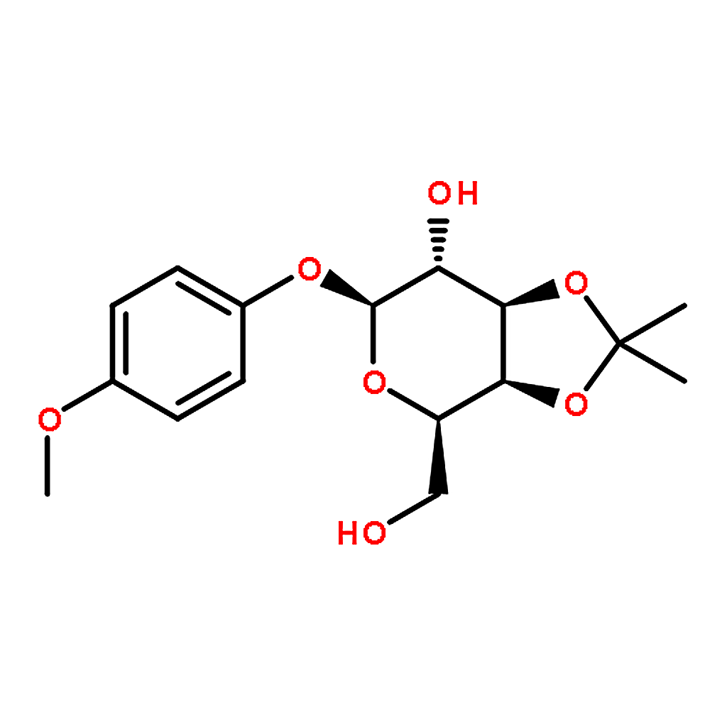 RHAWN 4-Methoxyphenyl 3,4-<i>O</i>-Isopropylidene-&beta;-<small>D</small>-galactopyranoside