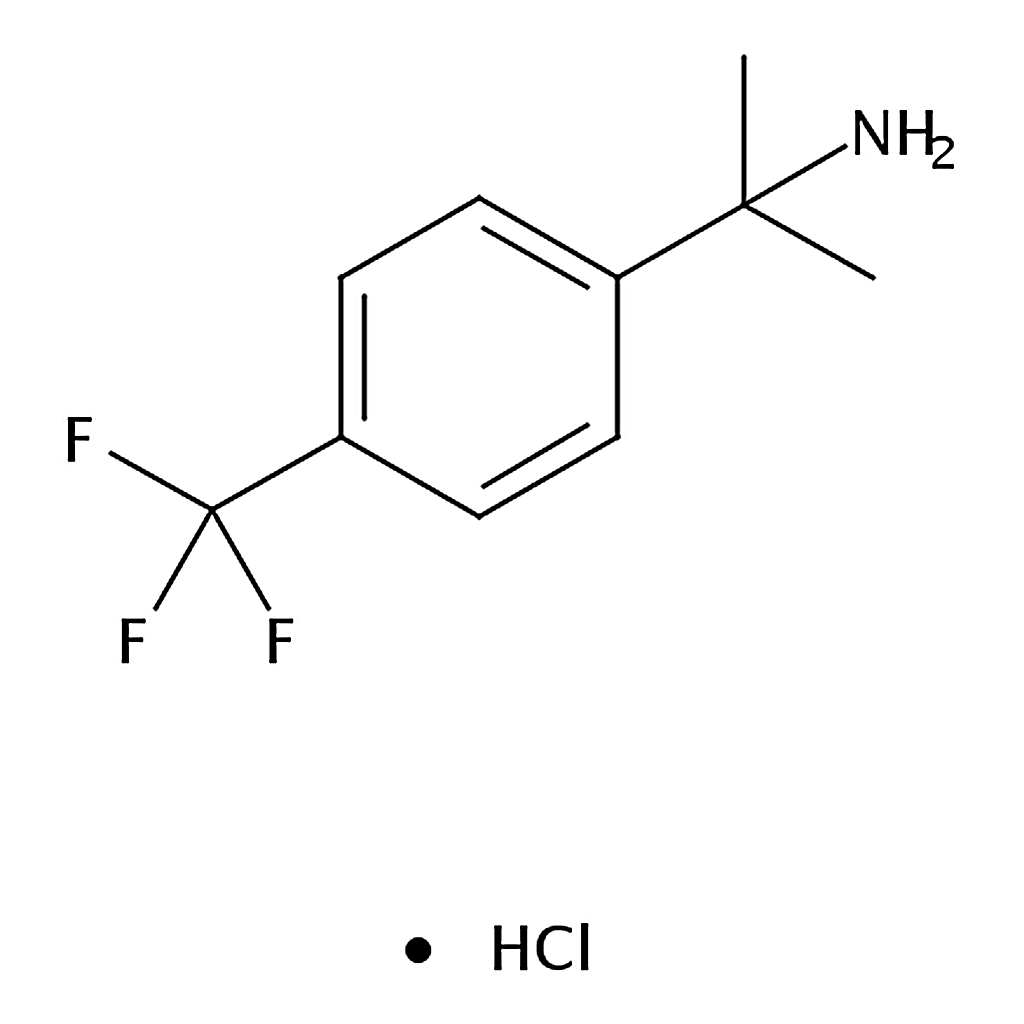 RHAWN 2-(4-(Trifluoromethyl)phenyl)propan-2-amine hydrochloride