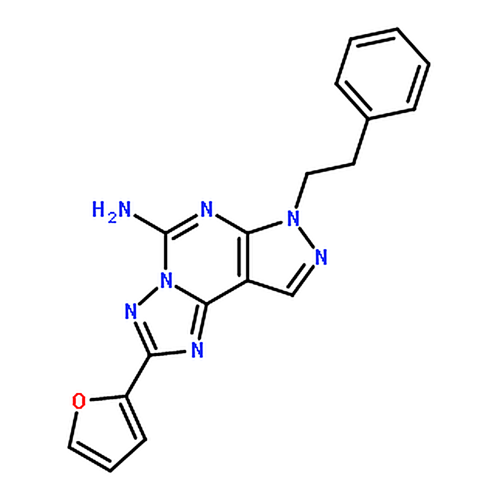 RHAWN 2-(Furan-2-yl)-7-phenethyl-7H-pyrazolo[4,3-e][1,2,4]triazolo[1,5-c]pyrimidin-5-amine