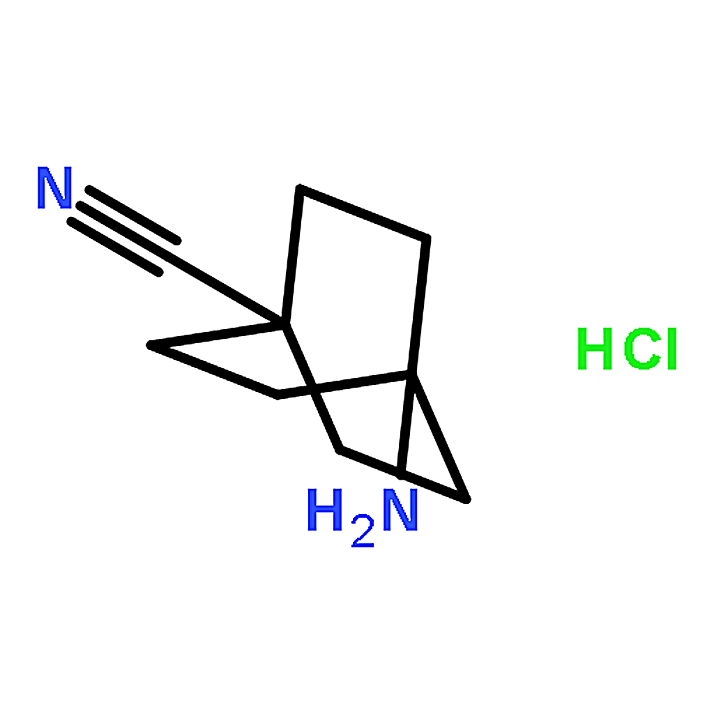 RHAWN 4-Aminobicyclo[2.2.2]octane-1-carbonitrile hydrochloride