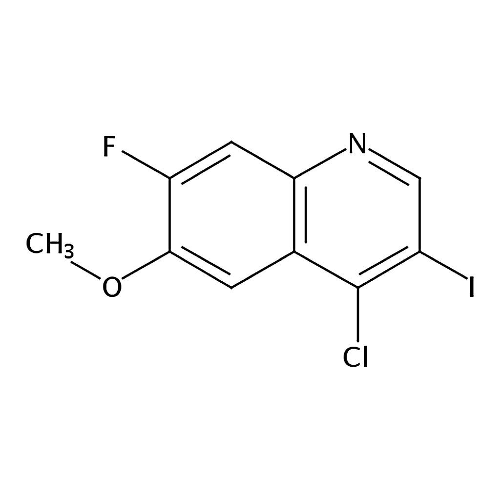 RHAWN 4-Chloro-7-fluoro-3-iodo-6-methoxyquinoline