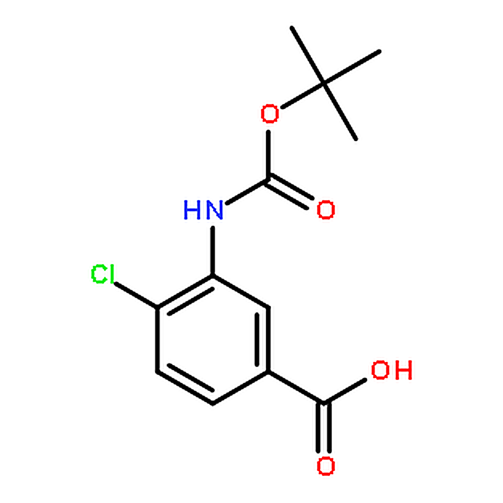 RHAWN 3-((tert-Butoxycarbonyl)amino)-4-chlorobenzoic acid