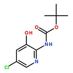 RHAWN tert-Butyl (5-chloro-3-hydroxypyridin-2-yl)carbamate