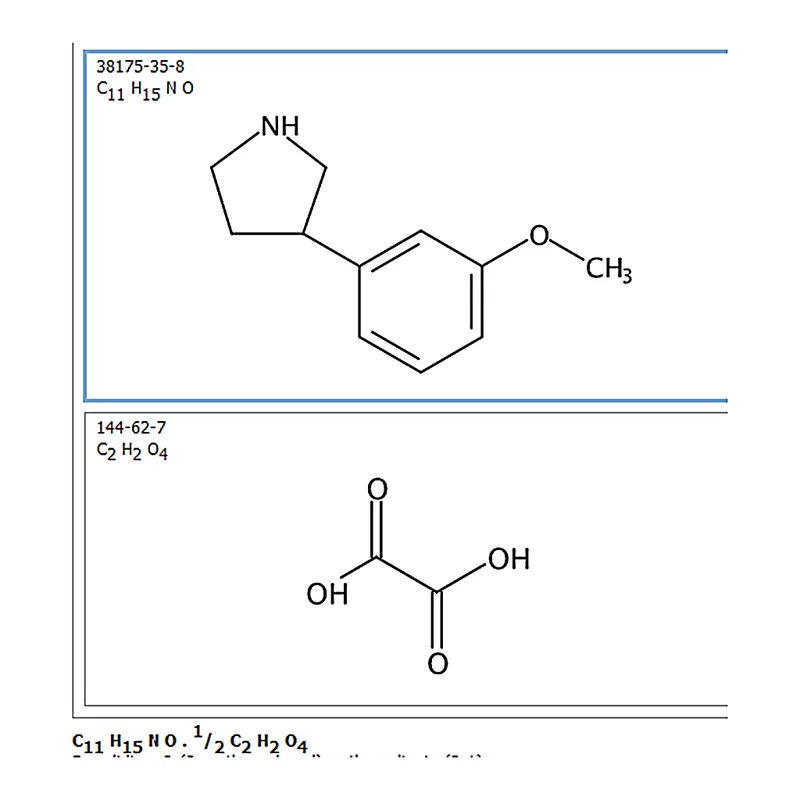 RHAWN 3-(3-Methoxyphenyl)pyrrolidine oxalate(2:1)