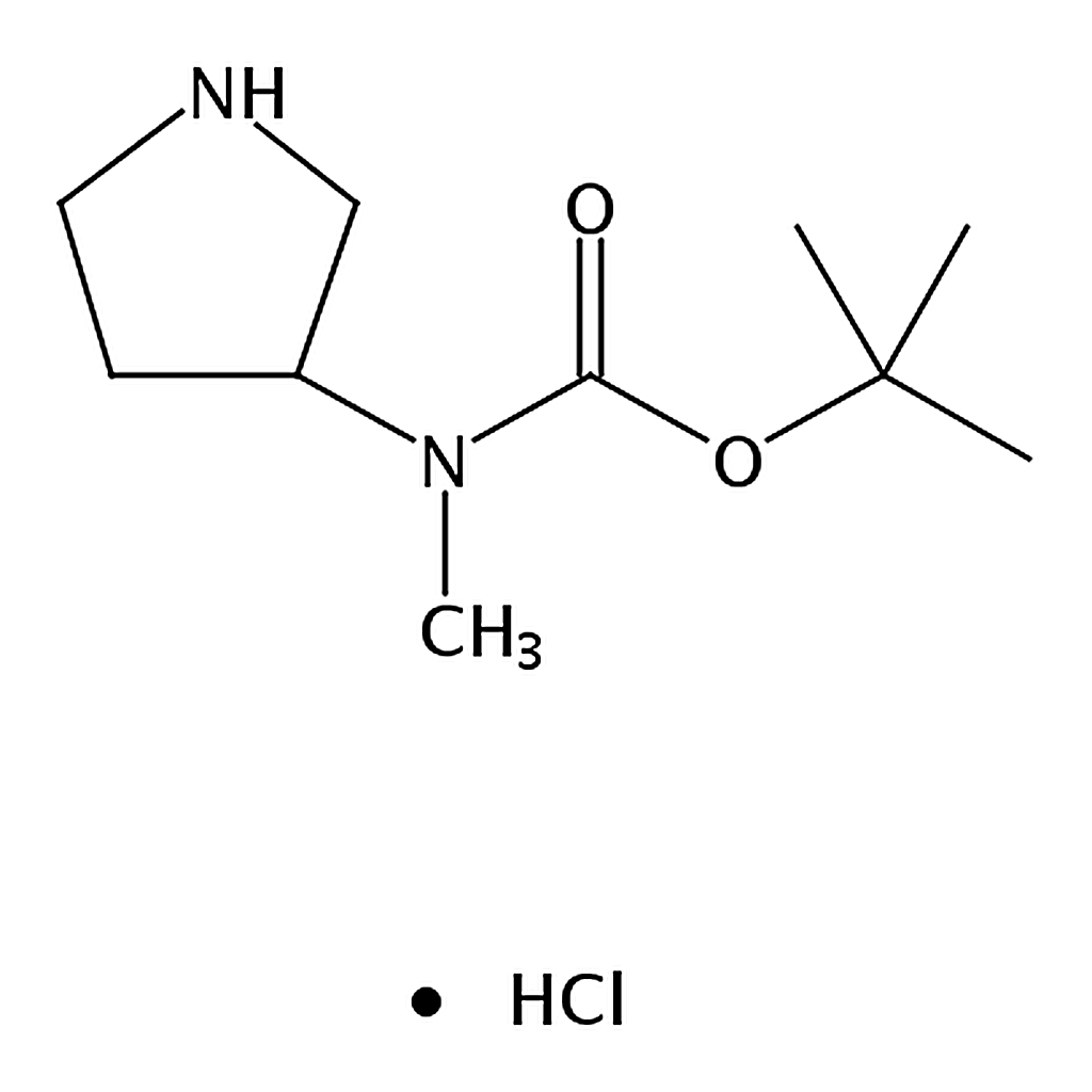 RHAWN tert-Butyl methyl(pyrrolidin-3-yl)carbamate hydrochloride