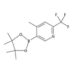 RHAWN 4-Methyl-5-(4,4,5,5-tetramethyl-1,3,2-dioxaborolan-2-yl)-2-(trifluoromethyl)pyridine