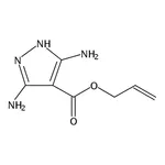 RHAWN Allyl 3,5-diamino-1H-pyrazole-4-carboxylate