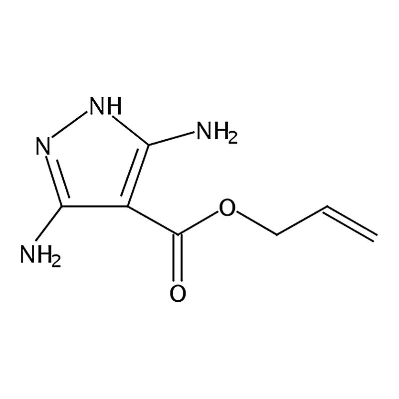 RHAWN Allyl 3,5-diamino-1H-pyrazole-4-carboxylate