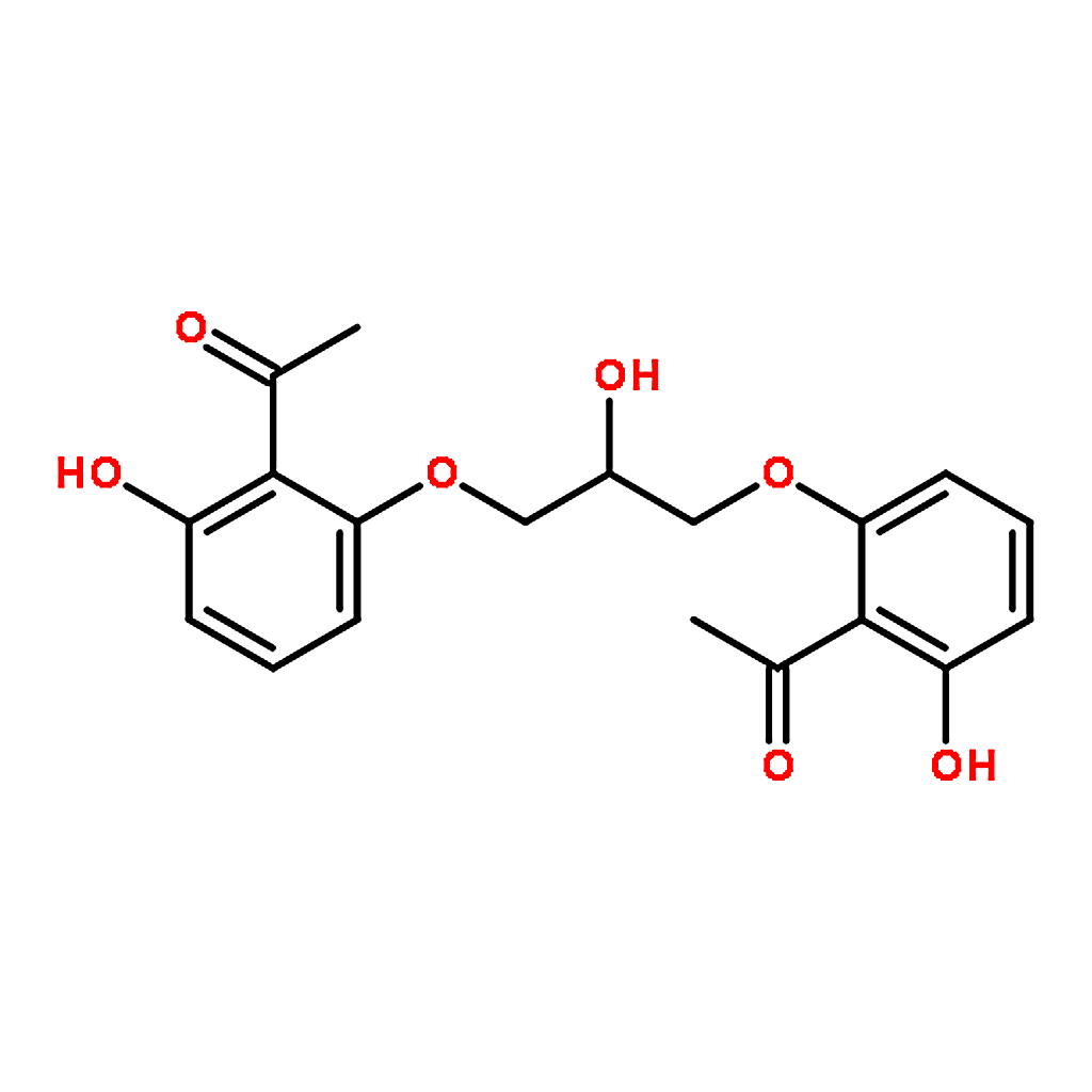 RHAWN 1,1'-(((2-Hydroxypropane-1,3-diyl)bis(oxy))bis(2-hydroxy-6,1-phenylene))diethanone
