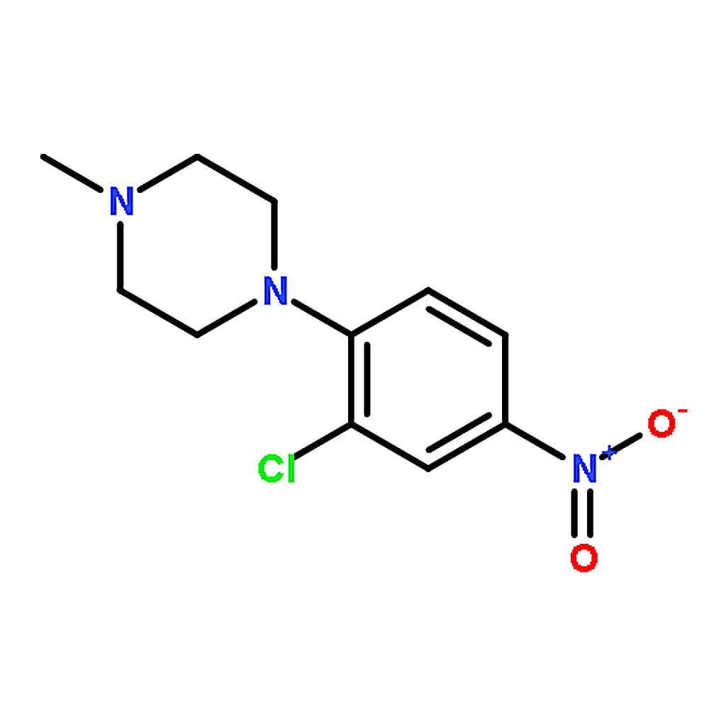 RHAWN 1-(2-Chloro-4-nitrophenyl)-4-methylpiperazine