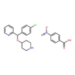 RHAWN 2-((4-Chlorophenyl)(piperidin-4-yloxy)methyl)pyridine 4-nitrobenzoate