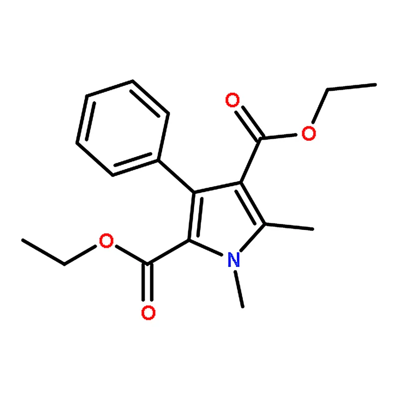 RHAWN Diethyl 1,5-dimethyl-3-phenyl-1H-pyrrole-2,4-dicarboxylate