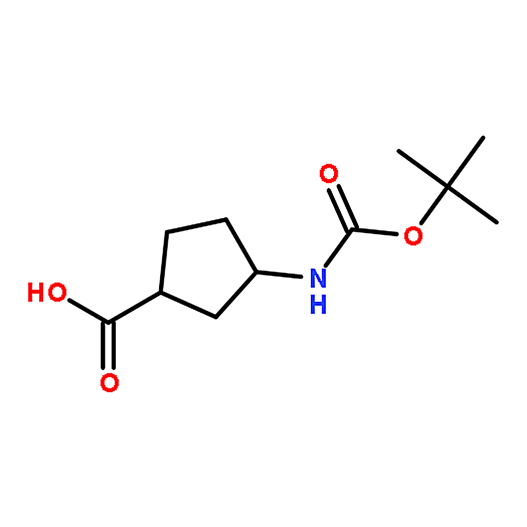 RHAWN (1S,3S)-3-((tert-Butoxycarbonyl)amino)cyclopentanecarboxylic acid...