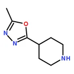 RHAWN 2-methyl-5-(piperidin-4-yl)-1,3,4-oxadiazole