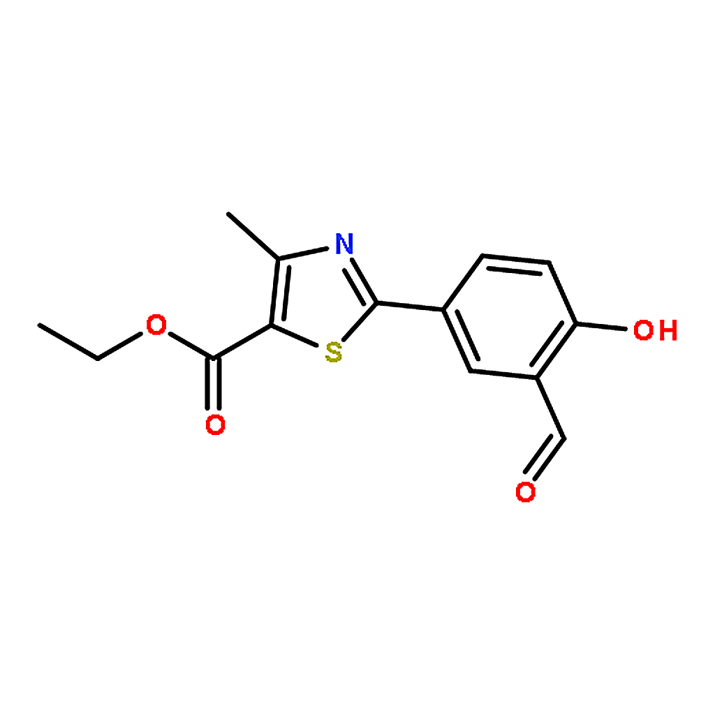 RHAWN Ethyl 2-(3-formyl-4-hydroxyphenyl)-4-methylthiazole-5-carboxylate