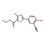 RHAWN Ethyl 2-(3-cyano-4-hydroxyphenyl)-4-methylthiazole-5-carboxylate
