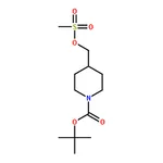 RHAWN tert-Butyl 4-(((methylsulfonyl)oxy)methyl)piperidine-1-carboxylate