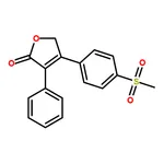 RHAWN 4-(4-(Methylsulfonyl)phenyl)-3-phenylfuran-2(5H)-one