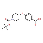 RHAWN 4-((1-(Tert-butoxycarbonyl)piperidin-4-yl)oxy)benzoicacid