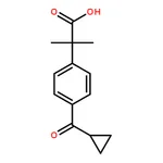 RHAWN 4-(Cyclopropylcarbonyl)-,-dimethylbenzeneacetic Acid