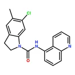RHAWN 6-Chloro-5-methyl-N-(quinolin-5-yl)indoline-1-carboxamide