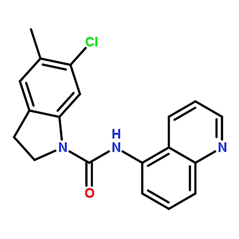 RHAWN 6-Chloro-5-methyl-N-(quinolin-5-yl)indoline-1-carboxamide