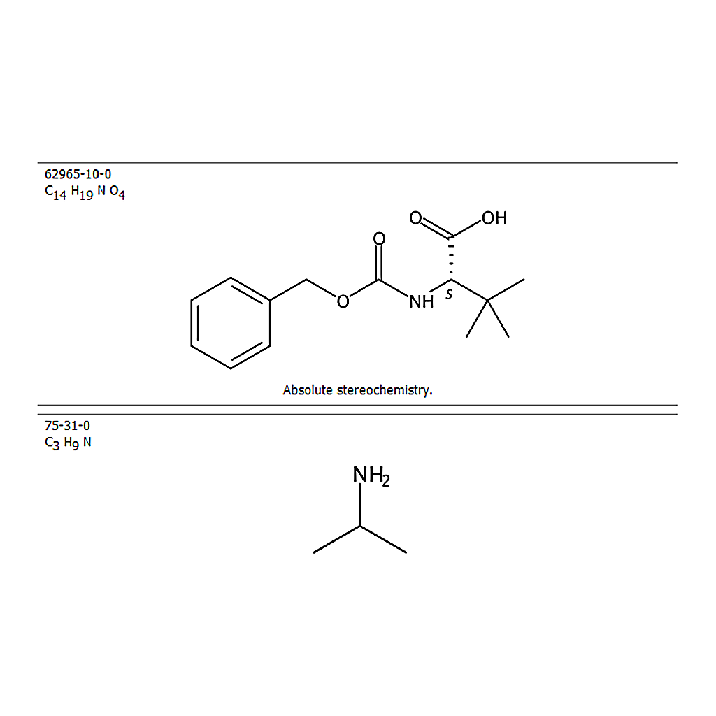 RHAWN Propan-2-amine (S)-2-(((benzyloxy)carbonyl)amino)-3,3-dimethylbutanoate