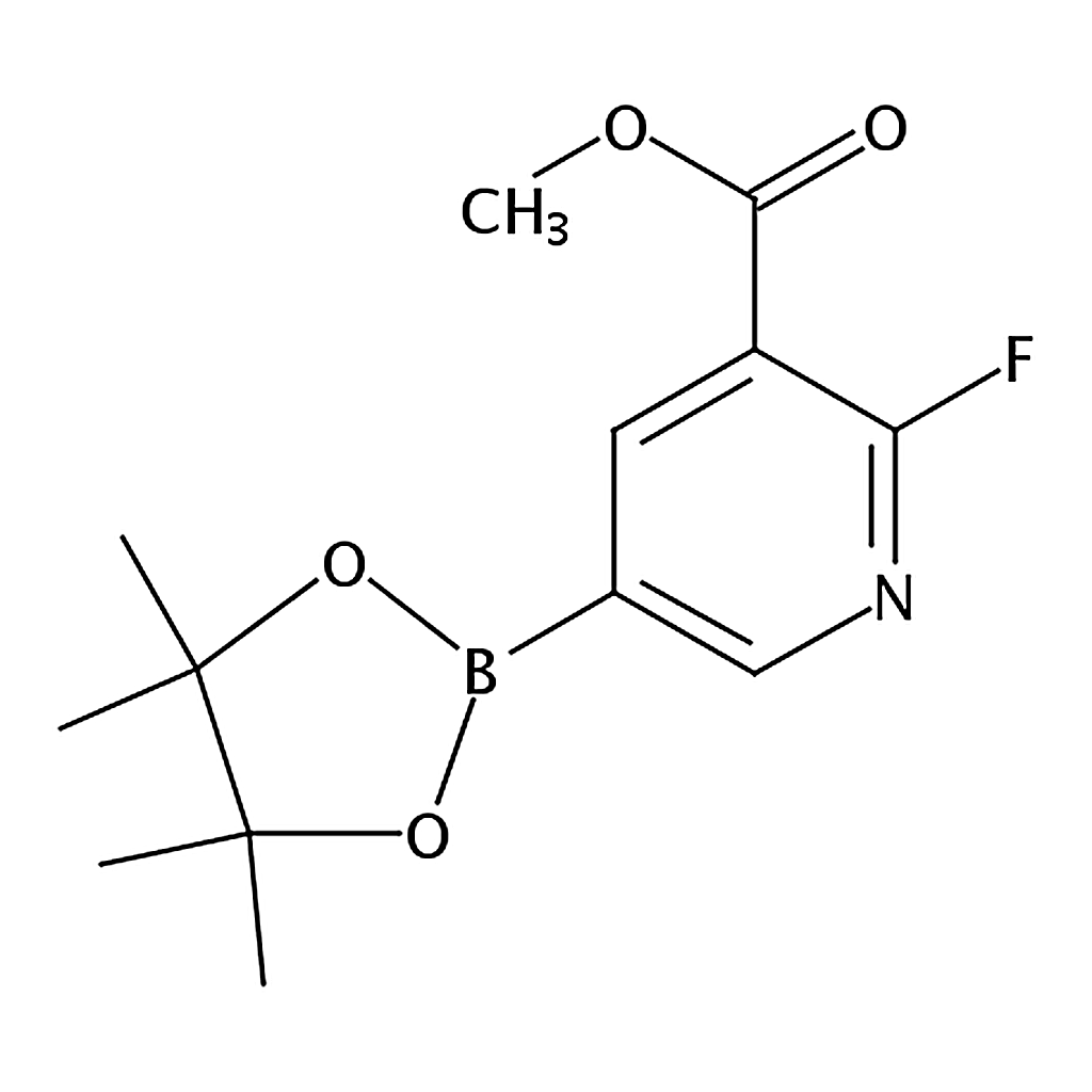 RHAWN Methyl 2-Fluoro-5-(4,4,5,5-tetramethyl-1,3,2-dioxaborolan-2-yl)nicotinate