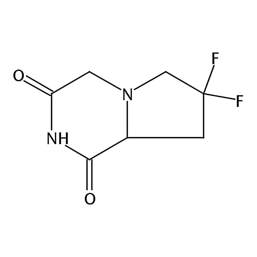 RHAWN 7,7-Difluorotetrahydropyrrolo[1,2-a]pyrazine-1,3(2H,4H)-dione