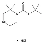 RHAWN tert-Butyl 2,2-dimethylpiperazine-1-carboxylate hydrochloride