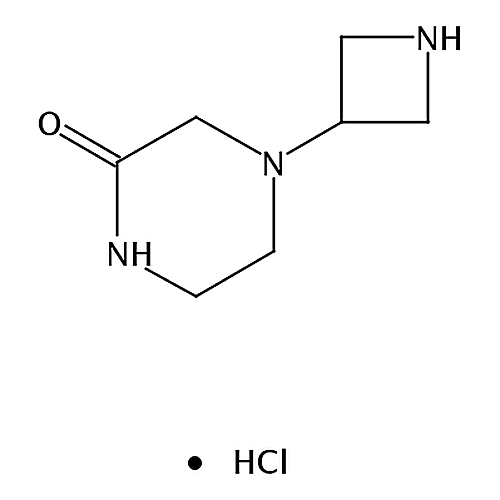 RHAWN 4-(Azetidin-3-yl)piperazin-2-one hydrochloride