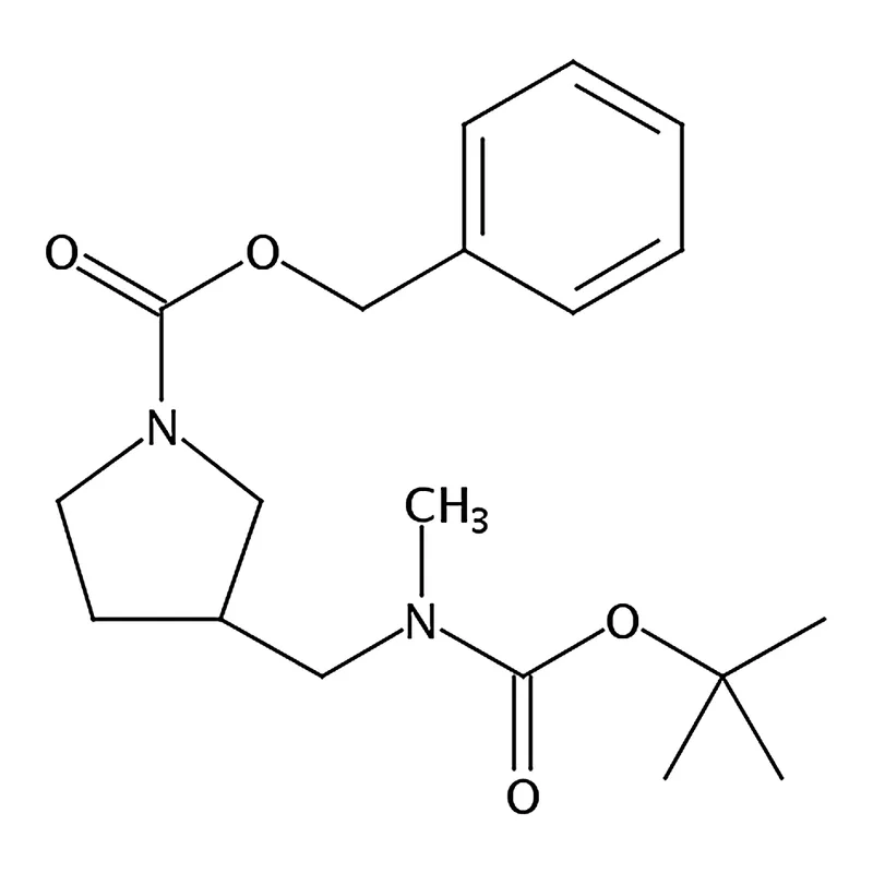 RHAWN Benzyl 3-(((tert-butoxycarbonyl)(methyl)amino)methyl)pyrrolidine-1-carboxylate