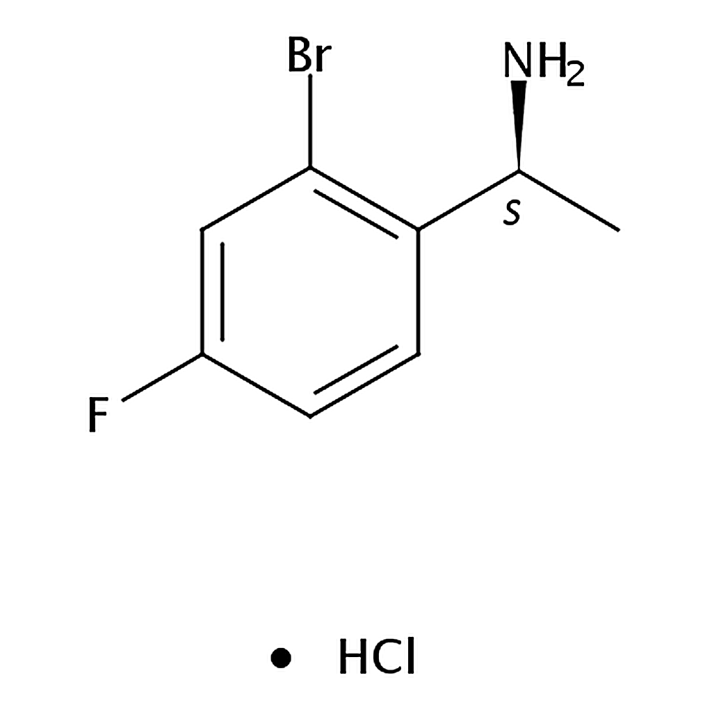 RHAWN (S)-1-(2-Bromo-4-fluorophenyl)ethanamine hydrochloride