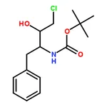 RHAWN tert-Butyl ((2S,3R)-4-chloro-3-hydroxy-1-phenylbutan-2-yl)carbamate