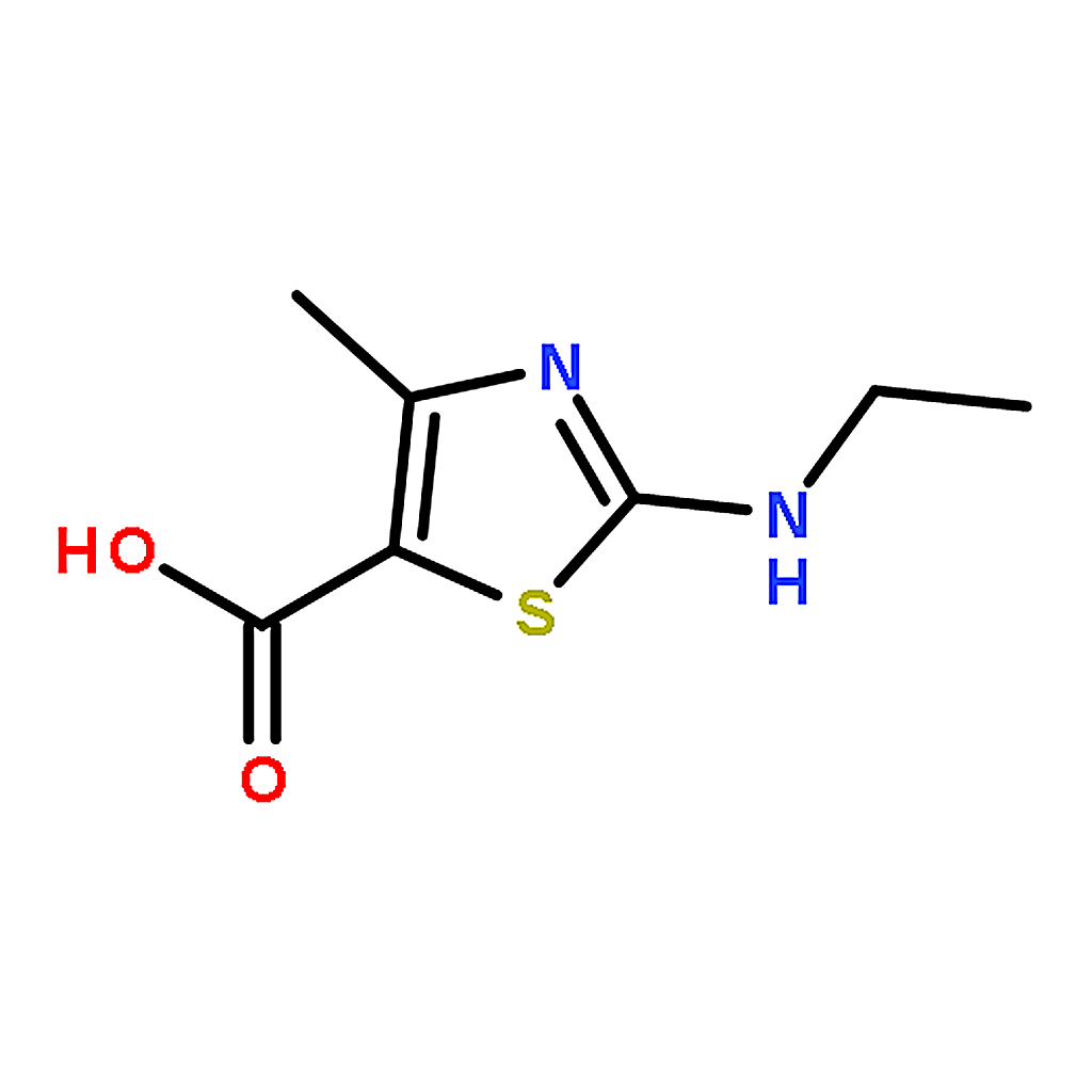 RHAWN 2-(Ethylamino)-4-methyl-1,3-thiazole-5-carboxylic acid
