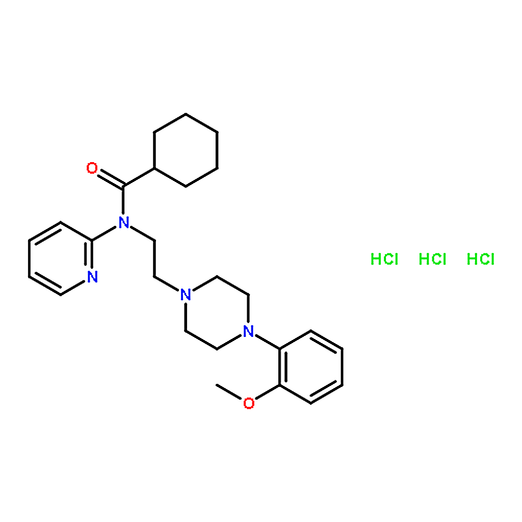 RHAWN N-(2-(4-(2-Methoxyphenyl)piperazin-1-yl)ethyl)-N-(pyridin-2-yl)cyclohexanecarboxamide