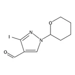 RHAWN 3-Iodo-1-(Tetrahydro-2H-Pyran-2-Yl)-1H-Pyrazole-4-Carbaldehyde