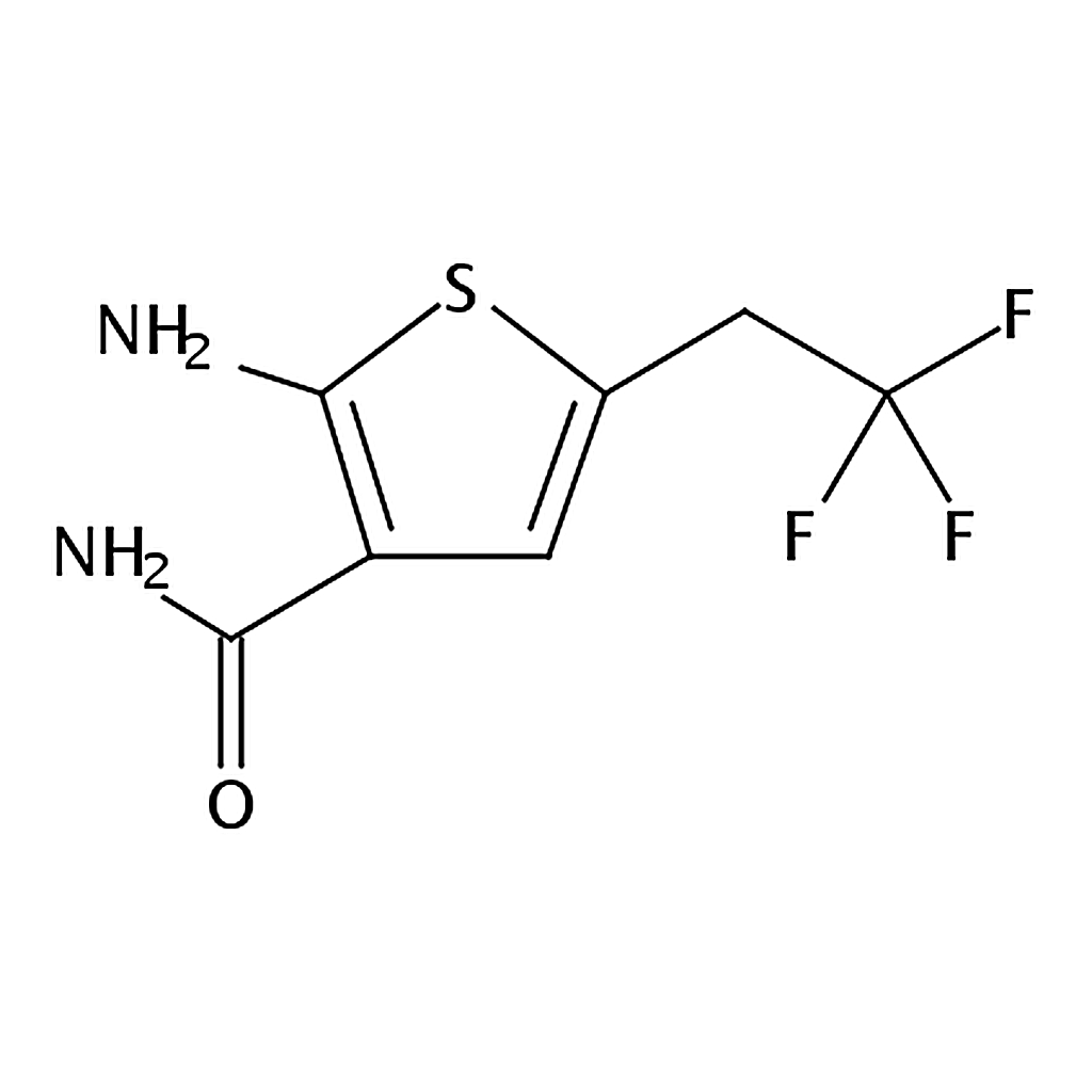 RHAWN 2-Amino-5-(2,2,2-trifluoroethyl)thiophene-3-carboxamide