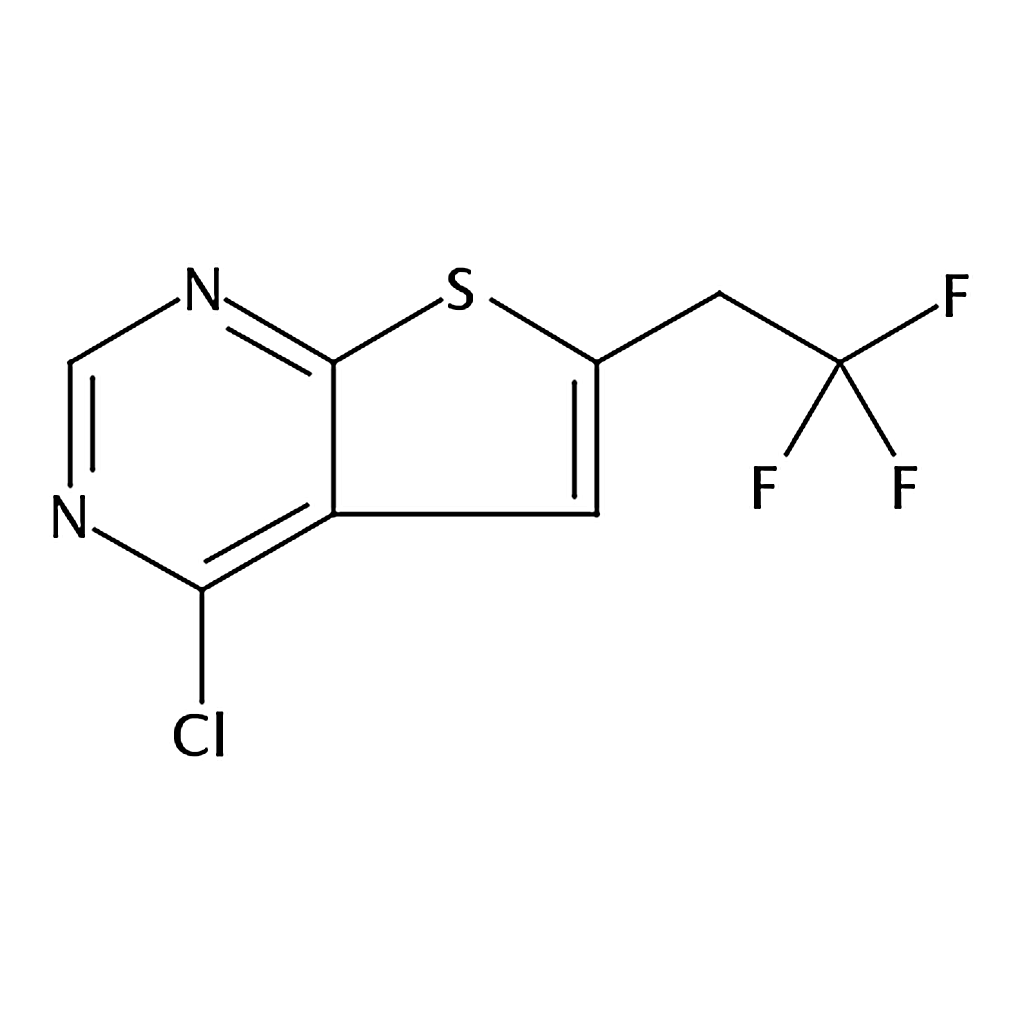 RHAWN 4-Chloro-6-(2,2,2-trifluoroethyl)thieno[2,3-d]pyrimidine