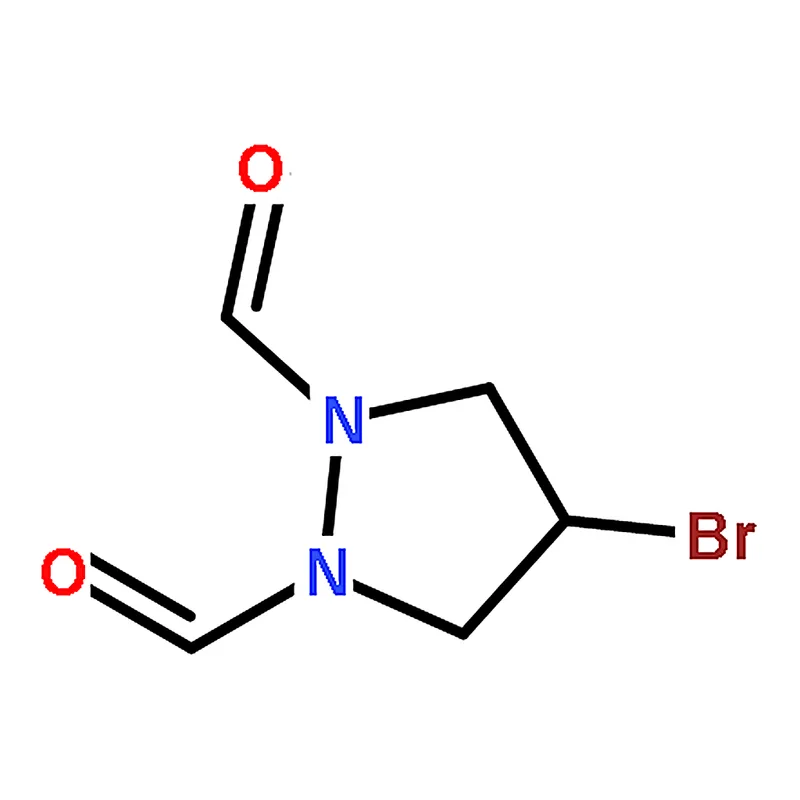 RHAWN 4-Bromo-1,2-pyrazolidinedicarboxaldehyde
