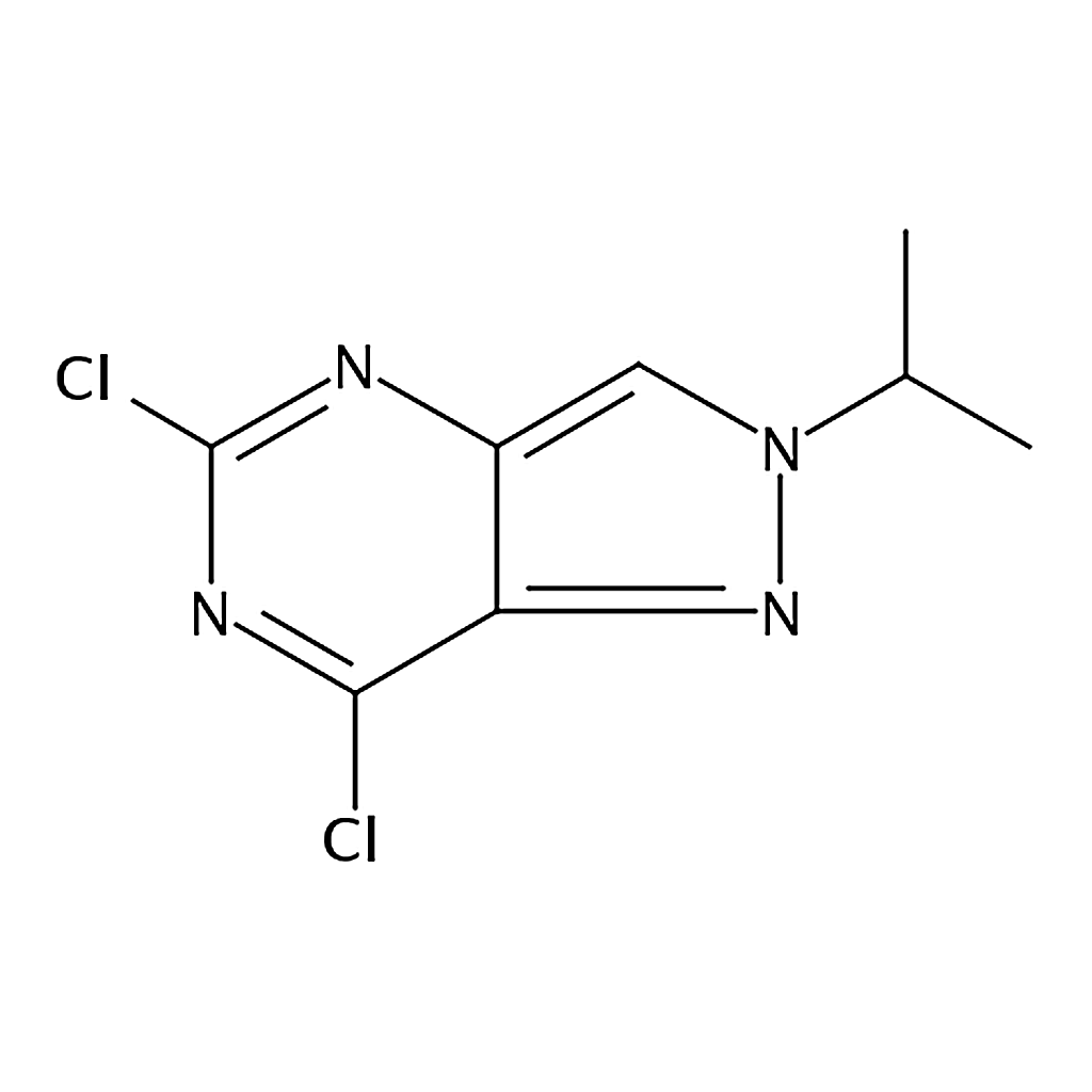 RHAWN 5,7-Dichloro-2-isopropyl-2H-pyrazolo[4,3-d]pyrimidine