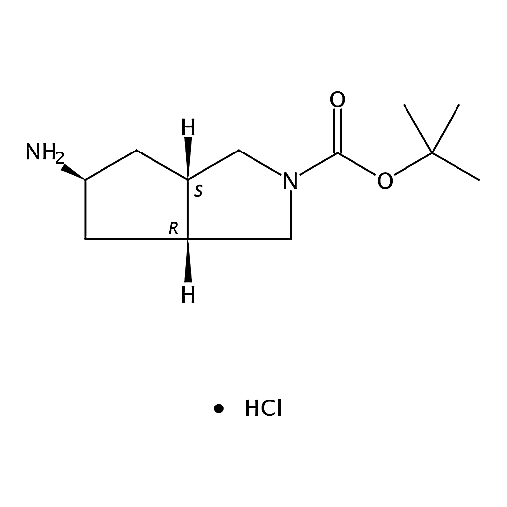 RHAWN trans-5-Amino-2-Boc-hexahydro-cyclopenta[c]pyrrole hydrochloride