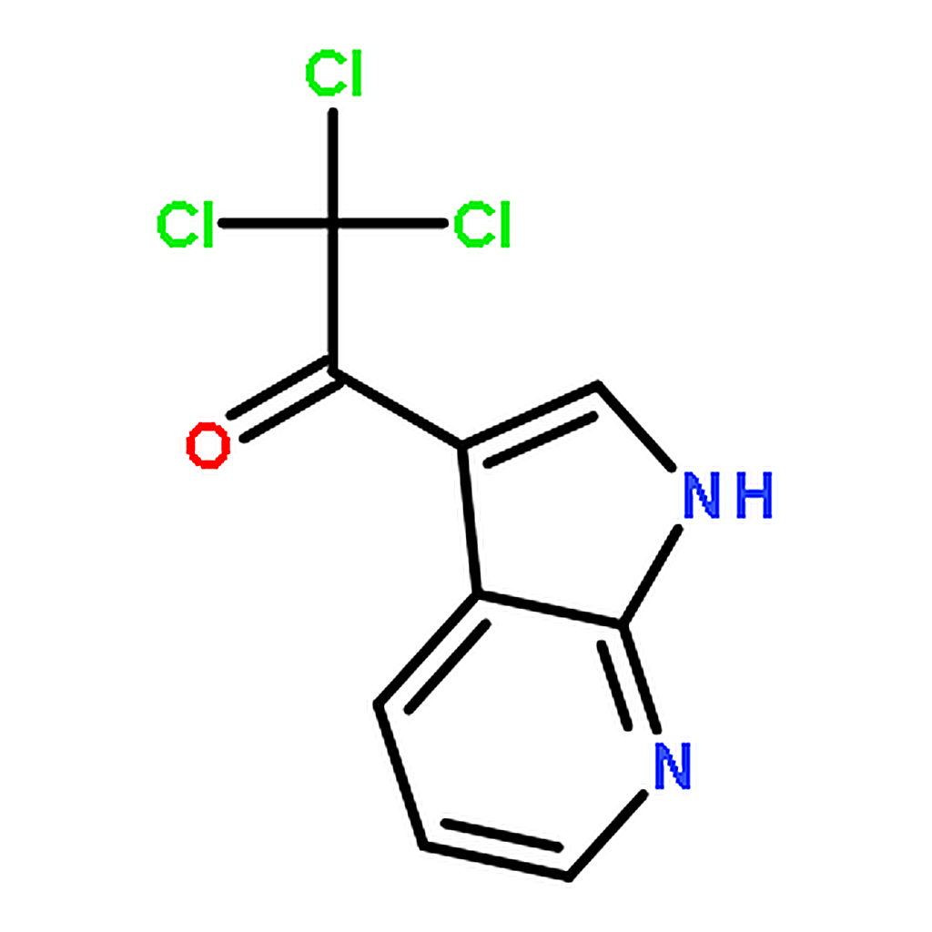 RHAWN 2,2,2-Trichloro-1-(1H-pyrrolo[2,3-b]pyridin-3-yl)ethanone