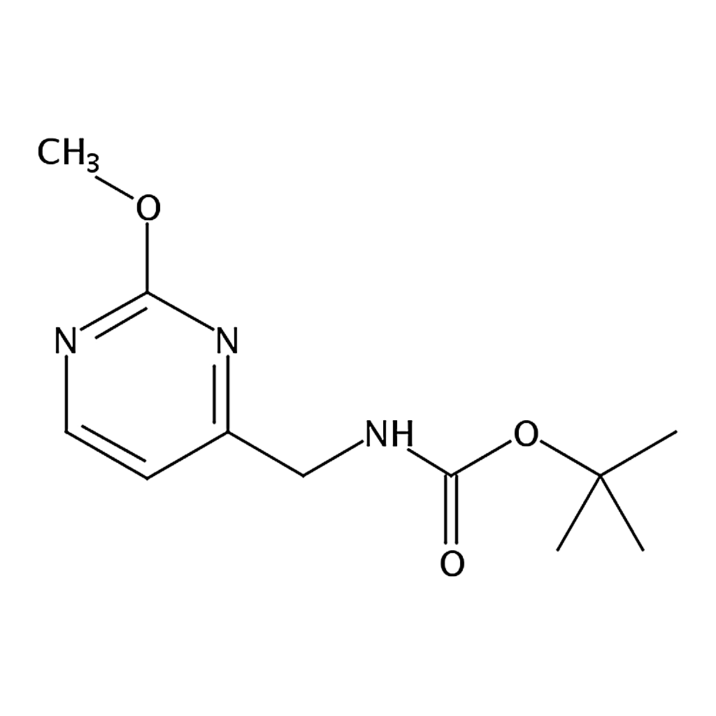 RHAWN tert-Butyl ((2-methoxypyrimidin-4-yl)methyl)carbamate