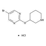 RHAWN 5-Bromo-2-(piperidin-3-yloxy)pyrimidine hydrochloride