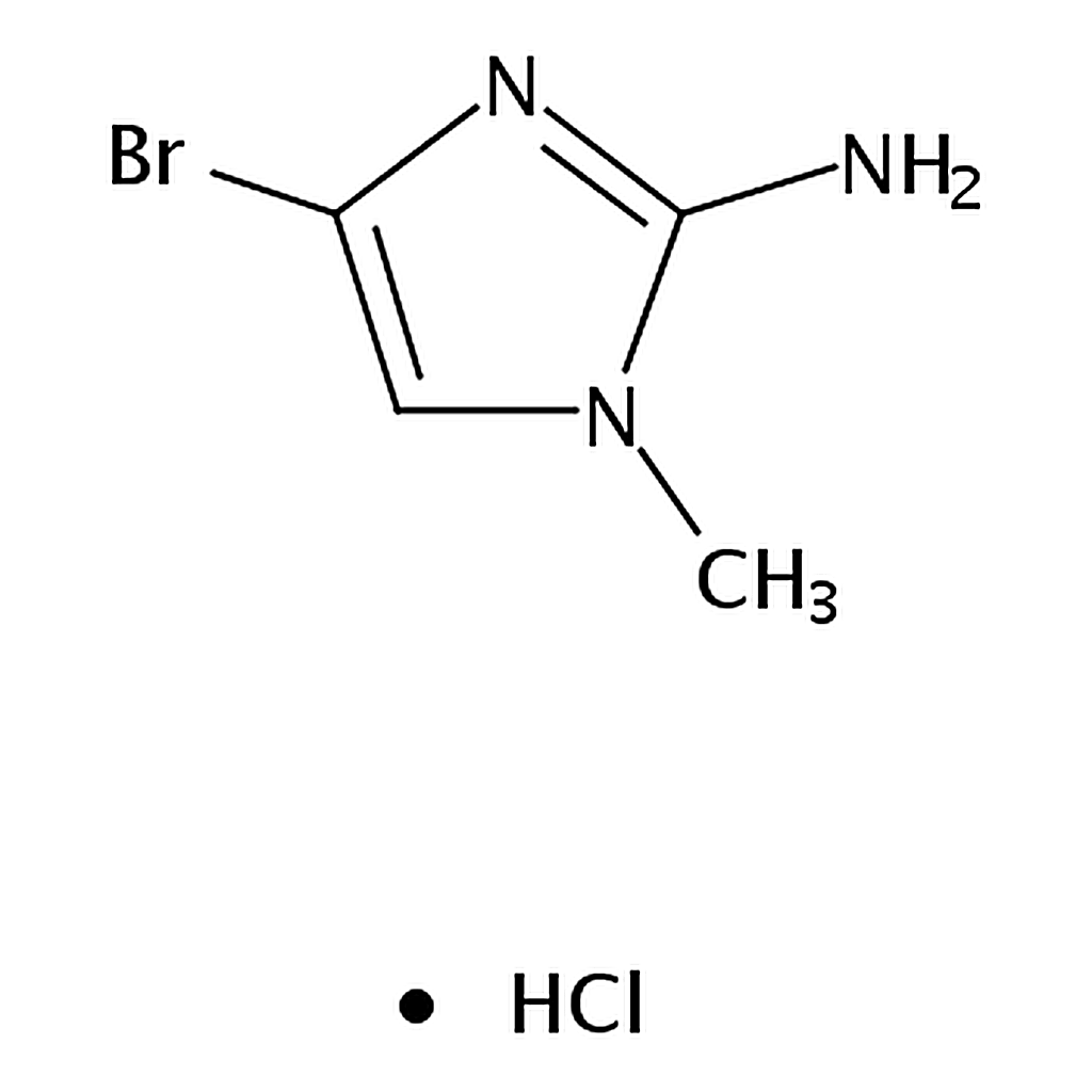 RHAWN 4-BroMo-1-Methyl-1H-iMidazol-2-aMine hydrochloride