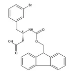 RHAWN (R)-3-((((9H-Fluoren-9-yl)methoxy)carbonyl)amino)-4-(3-bromophenyl)butanoic acid