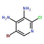 RHAWN 5-Bromo-2-chloropyridine-3,4-diamine