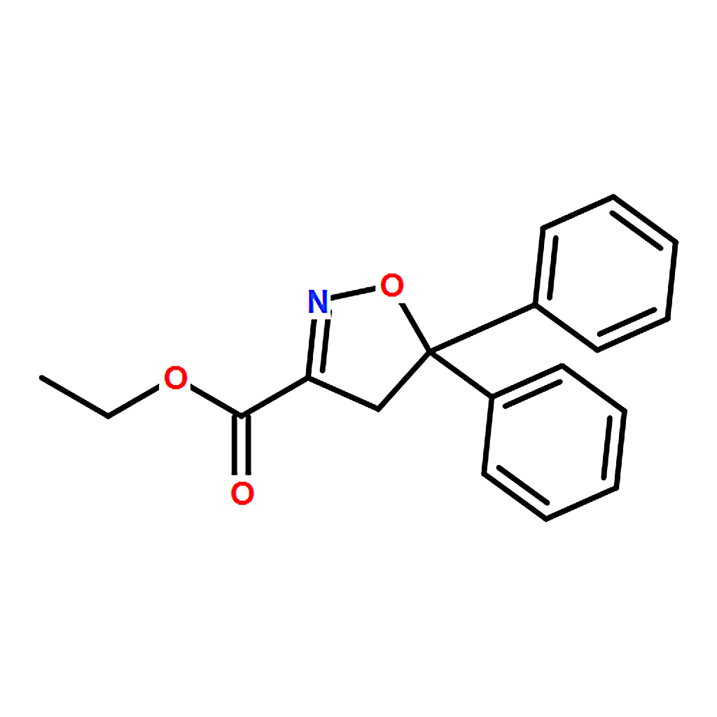 RHAWN Ethyl 5,5-diphenyl-4,5-dihydroisoxazole-3-carboxylate